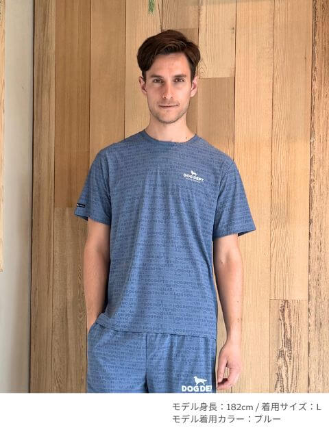 接触冷感ストレッチツイルベーシックTシャツ ブランドのドッグデプト/DOG DEPT