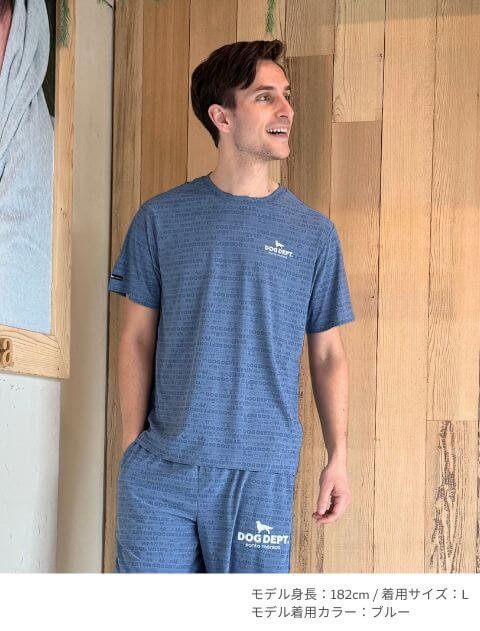接触冷感ストレッチツイルベーシックTシャツ ブランドのドッグデプト/DOG DEPT