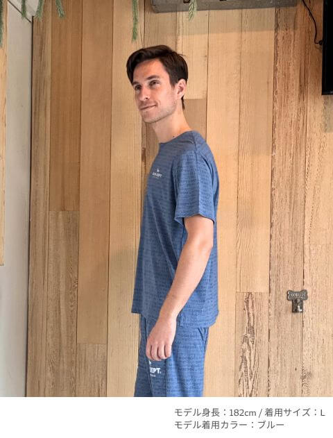 接触冷感ストレッチツイルベーシックTシャツ ブランドのドッグデプト/DOG DEPT