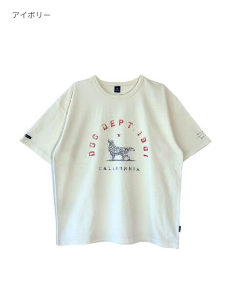 ハンコタッチロゴ  Tシャツ ブランドのドッグデプト/DOG DEPT