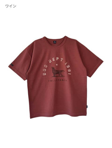 ハンコタッチロゴ  Tシャツ ブランドのドッグデプト/DOG DEPT