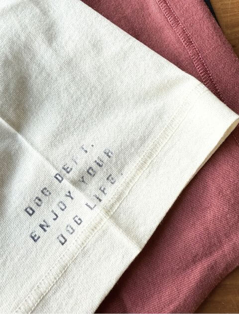 ハンコタッチロゴ  Tシャツ ブランドのドッグデプト/DOG DEPT