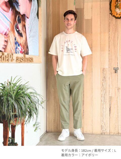 ハンコタッチロゴ  Tシャツ ブランドのドッグデプト/DOG DEPT