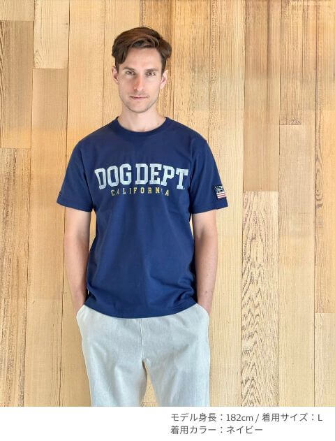 クラシックロゴ　ベーシックTシャツ ブランドのドッグデプト/DOG DEPT