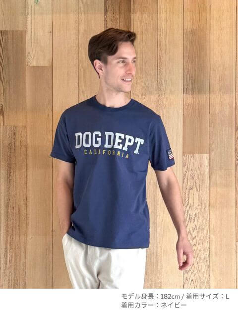 クラシックロゴ　ベーシックTシャツ ブランドのドッグデプト/DOG DEPT