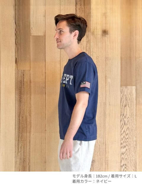 クラシックロゴ　ベーシックTシャツ ブランドのドッグデプト/DOG DEPT