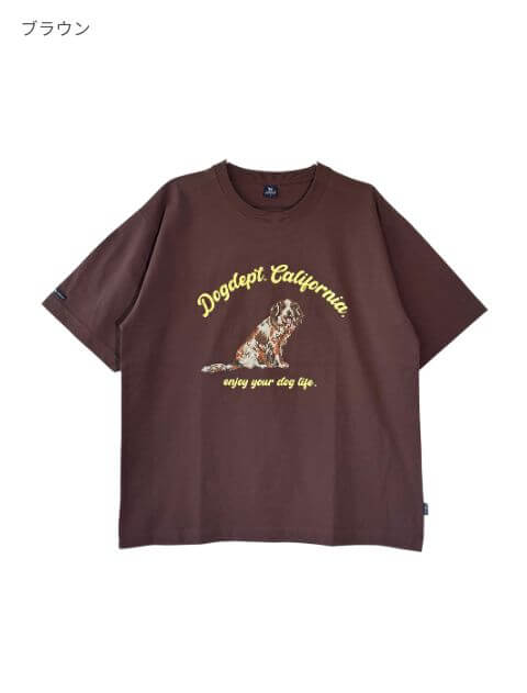 キャンバスタッチTシャツ ブランドのドッグデプト/DOG DEPT