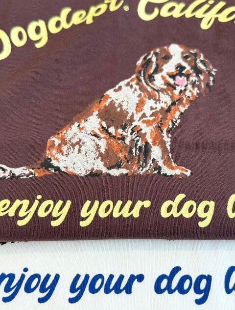 キャンバスタッチTシャツ ブランドのドッグデプト/DOG DEPT