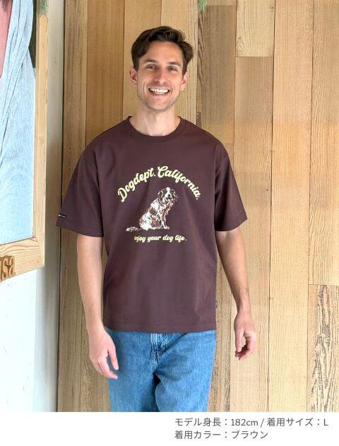 キャンバスタッチTシャツ ブランドのドッグデプト/DOG DEPT