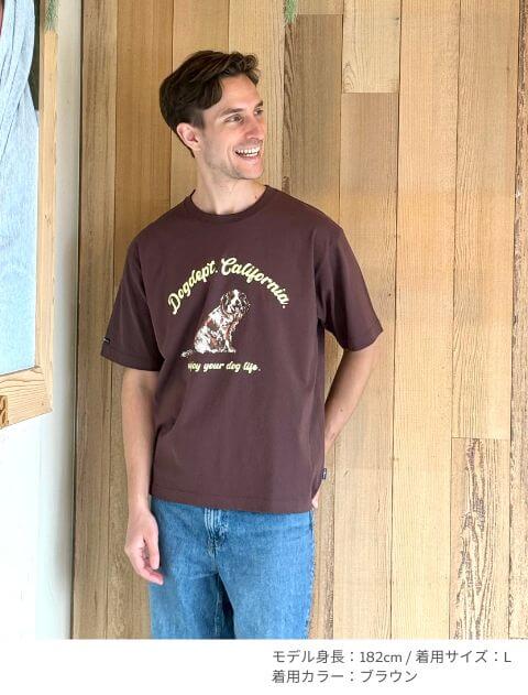 キャンバスタッチTシャツ ブランドのドッグデプト/DOG DEPT