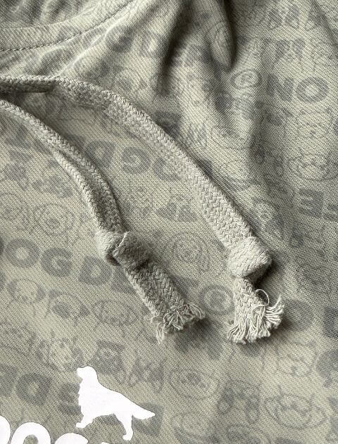 接触冷感ストレッチツイルジップパーカー  ブランドのドッグデプト/DOG DEPT