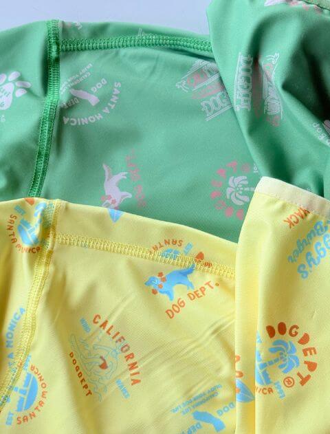 SANTAMONICAロゴラッシュジップパーカー   ブランドのドッグデプト/DOG DEPT