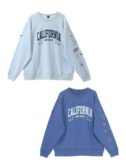 【UNISEX】CALIFORNIAクルースウェット