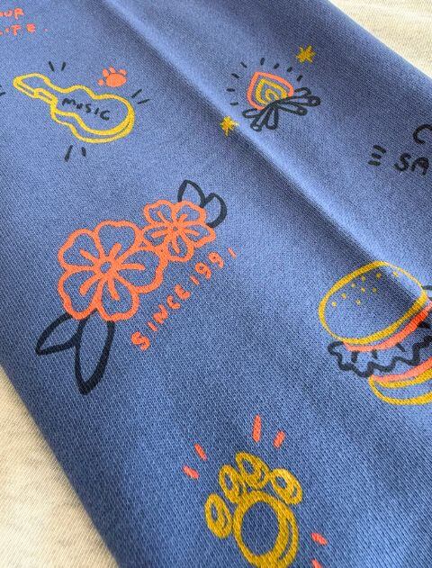 CALIFORNIAクルースウェット  ブランドのドッグデプト/DOG DEPT