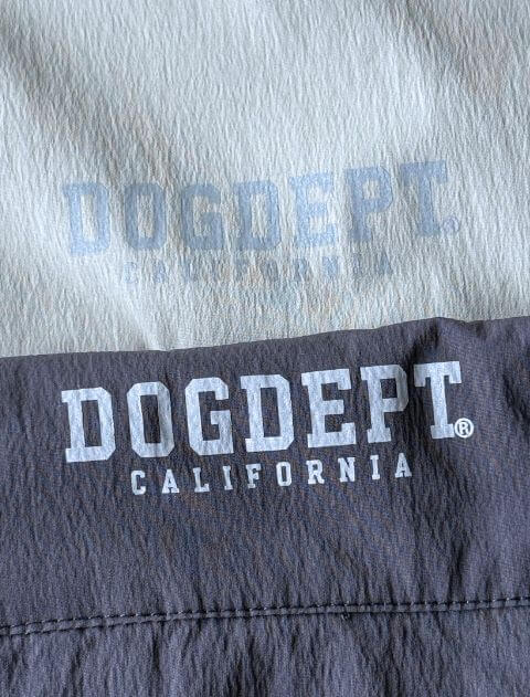 Teflon fabric ストレッチジップパーカー ブランドのドッグデプト/DOG DEPT