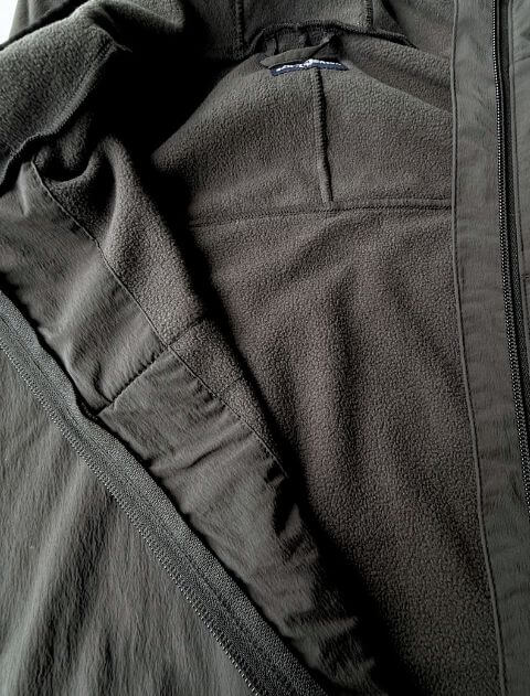 Teflon fabric ストレッチジップパーカー ブランドのドッグデプト/DOG DEPT