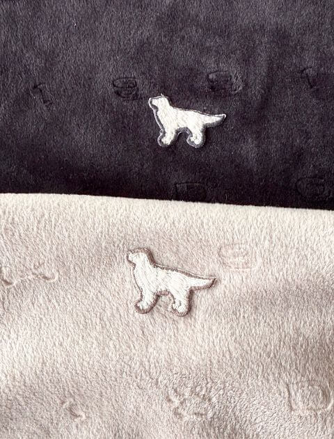 ストレッチベロアジップパーカー  ブランドのドッグデプト/DOG DEPT