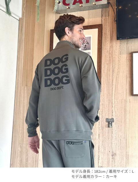 DOG×３スタンドフルジップ  ブランドのドッグデプト/DOG DEPT