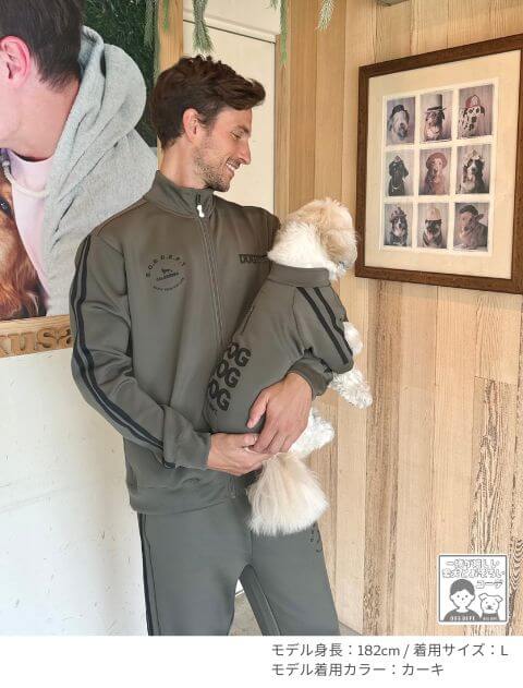 DOG×３スタンドフルジップ  ブランドのドッグデプト/DOG DEPT