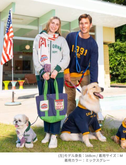 UNISEX】カレッジロゴジップパーカー