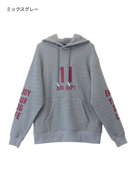 DOG DEPT ドッグデプト ドゥードル パーカー M UNISEX】犬種プルパーカー