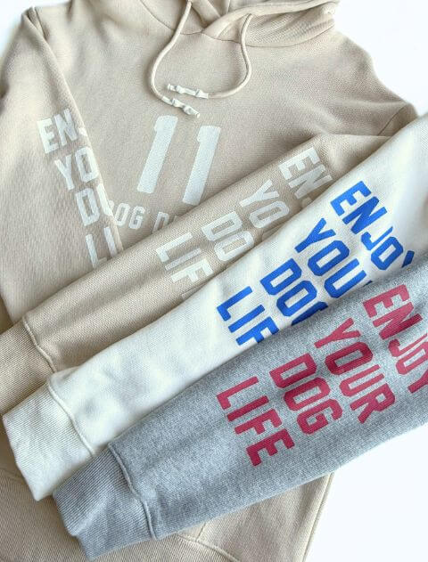 11ロゴパーカー  ブランドのドッグデプト/DOG DEPT