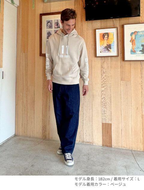 11ロゴパーカー  ブランドのドッグデプト/DOG DEPT