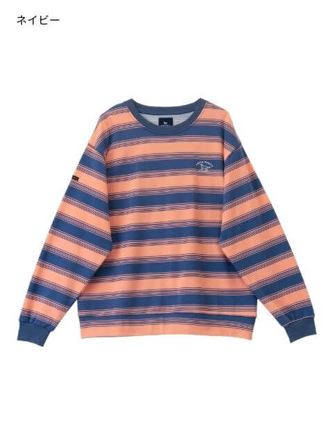 ボーダースウェット  ブランドのドッグデプト/DOG DEPT