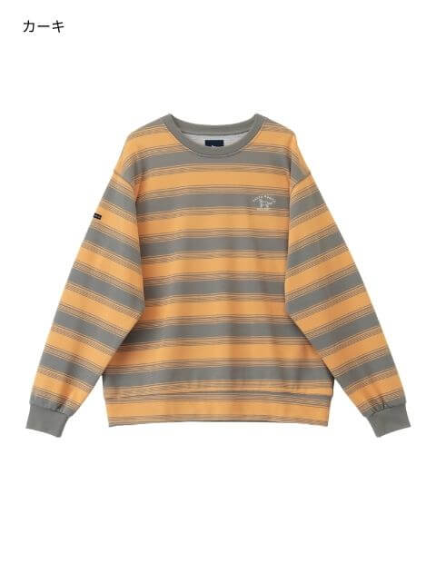 ボーダースウェット  ブランドのドッグデプト/DOG DEPT