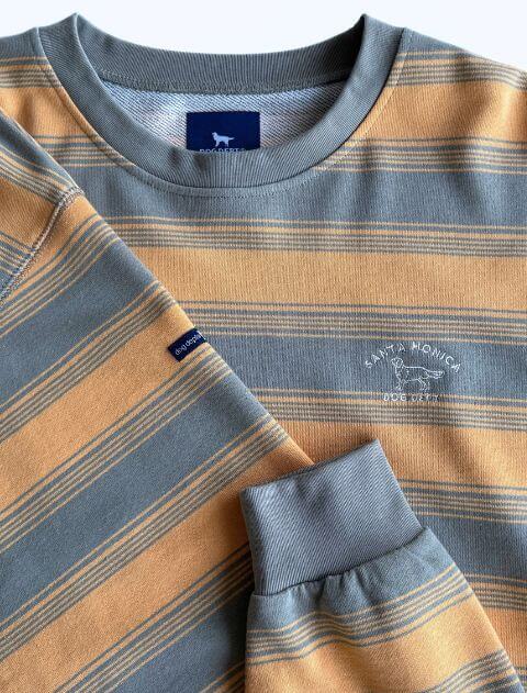 ボーダースウェット  ブランドのドッグデプト/DOG DEPT