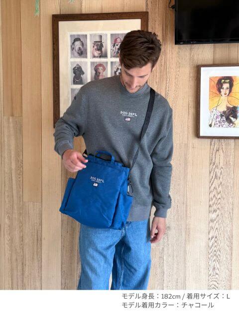 クラシックロゴクルー  ブランドのドッグデプト/DOG DEPT