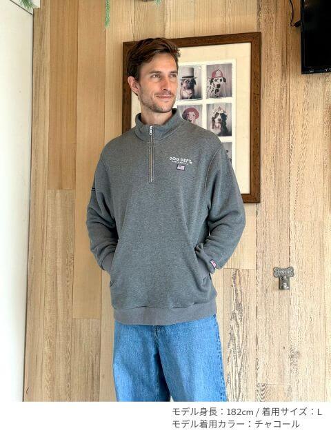 クラシックロゴスタンドジップ  ブランドのドッグデプト/DOG DEPT