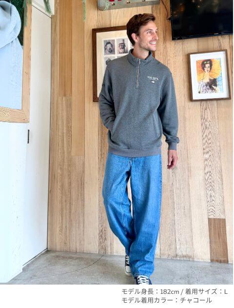 クラシックロゴスタンドジップ  ブランドのドッグデプト/DOG DEPT