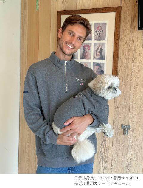 クラシックロゴスタンドジップ  ブランドのドッグデプト/DOG DEPT