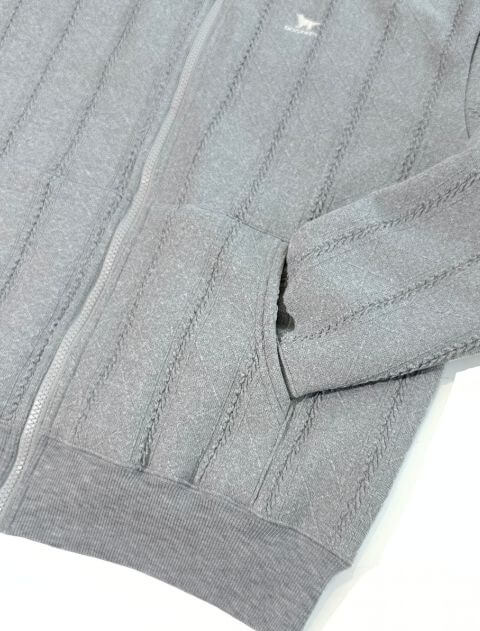 裏ボアケーブルジップパーカー ブランドのドッグデプト/DOG DEPT