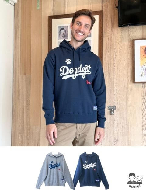 【UNISEX】スポーツロゴパーカー