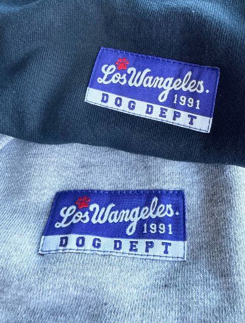 スポーツロゴパーカー  ブランドのドッグデプト/DOG DEPT