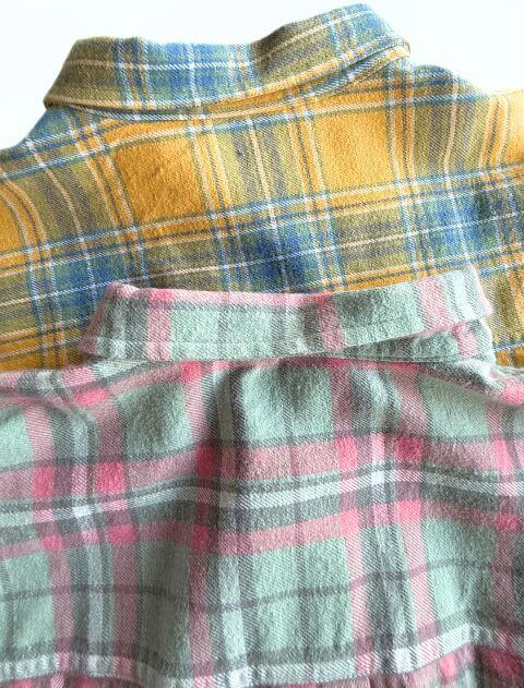 ブリーチチェックシャツパーカー   ブランドのドッグデプト/DOG DEPT