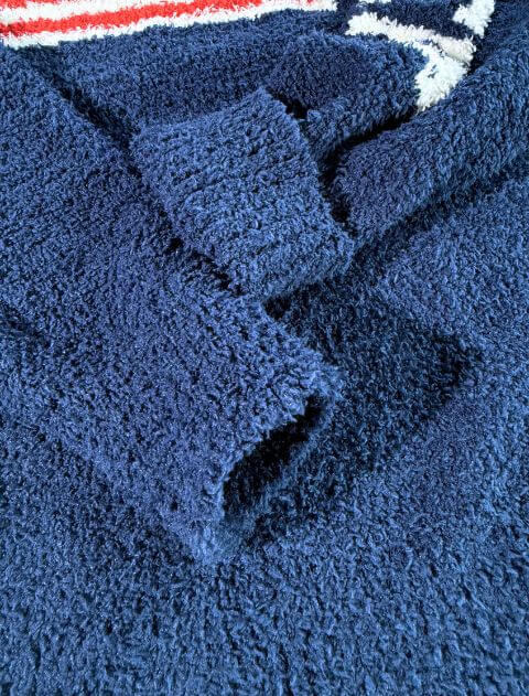 もこもこフラッグニット   ブランドのドッグデプト/DOG DEPT