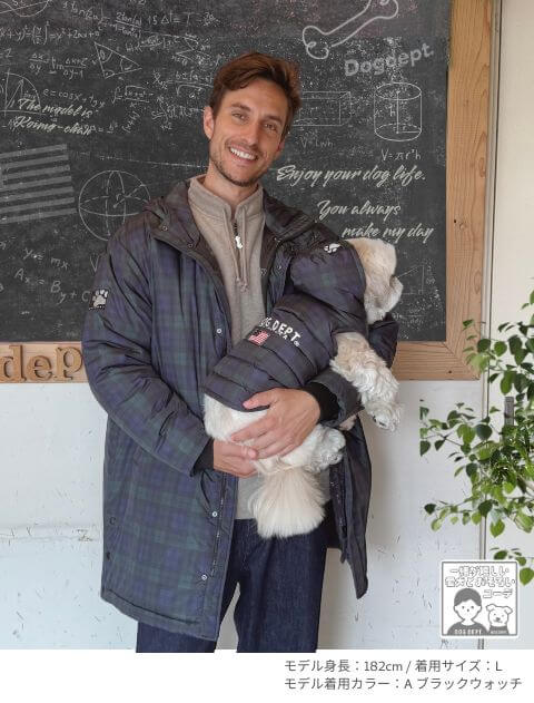 SANPOコート  ブランドのドッグデプト/DOG DEPT