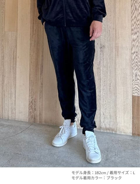 ストレッチベロアパンツ ブランドのドッグデプト/DOG DEPT