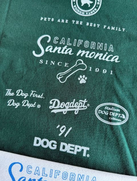 スポーツミックスロゴロンT ブランドのドッグデプト/DOG DEPT