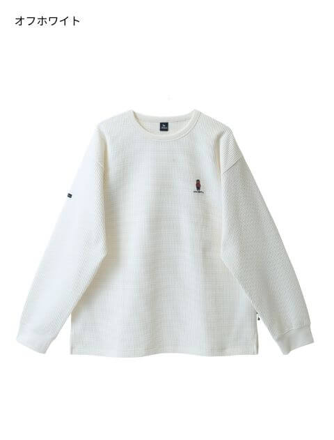 ハイテンションワッフルロンT  ブランドのドッグデプト/DOG DEPT