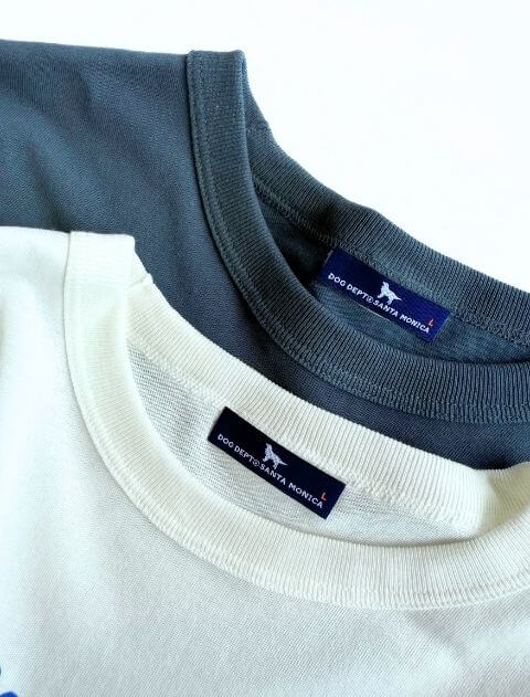 スポーツロゴ７分袖  ブランドのドッグデプト/DOG DEPT