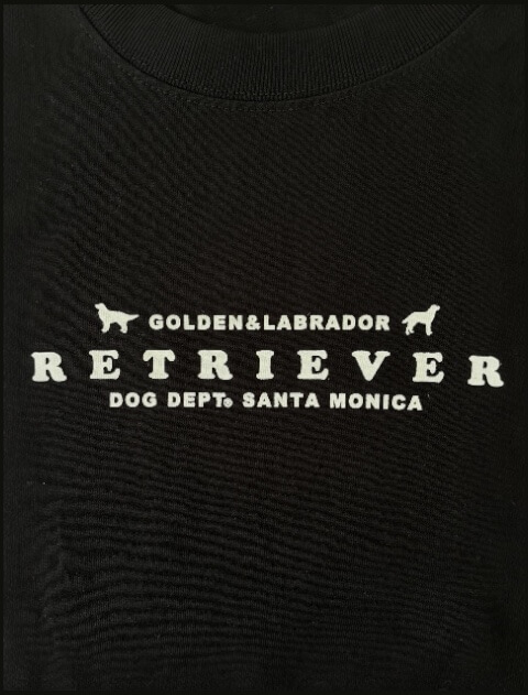 レトリバー復刻ベーシックT  ブランドのドッグデプト/DOG DEPT