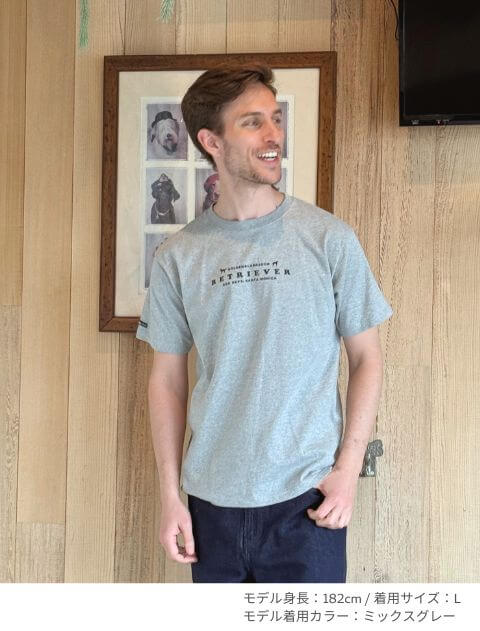 レトリバー復刻ベーシックT  ブランドのドッグデプト/DOG DEPT