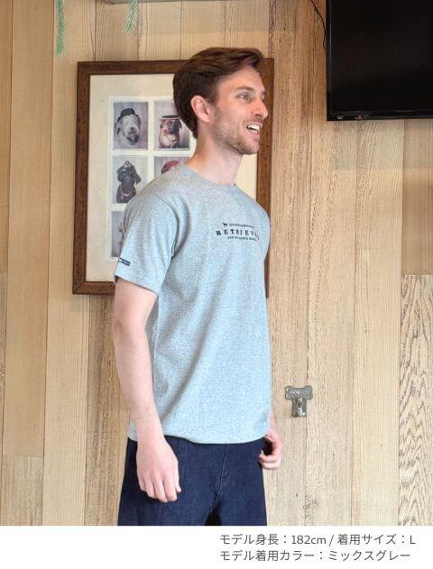 レトリバー復刻ベーシックT  ブランドのドッグデプト/DOG DEPT