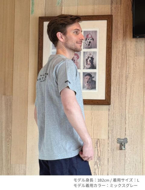 レトリバー復刻ベーシックT  ブランドのドッグデプト/DOG DEPT