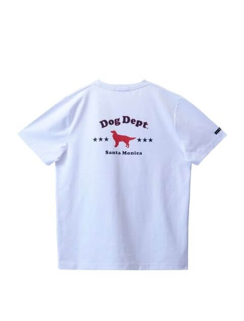 ポケットロゴ 復刻 ベーシックT  ブランドのドッグデプト/DOG DEPT