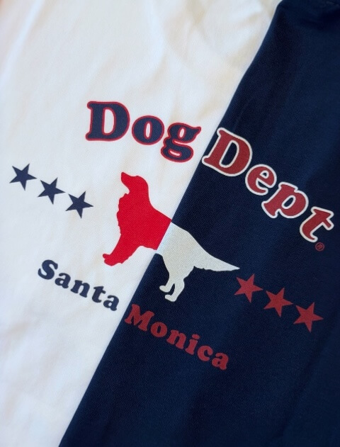 ポケットロゴ 復刻 ベーシックT  ブランドのドッグデプト/DOG DEPT